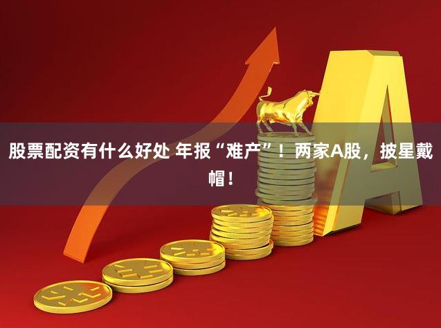 股票配资有什么好处 年报“难产”！两家A股，披星戴帽！